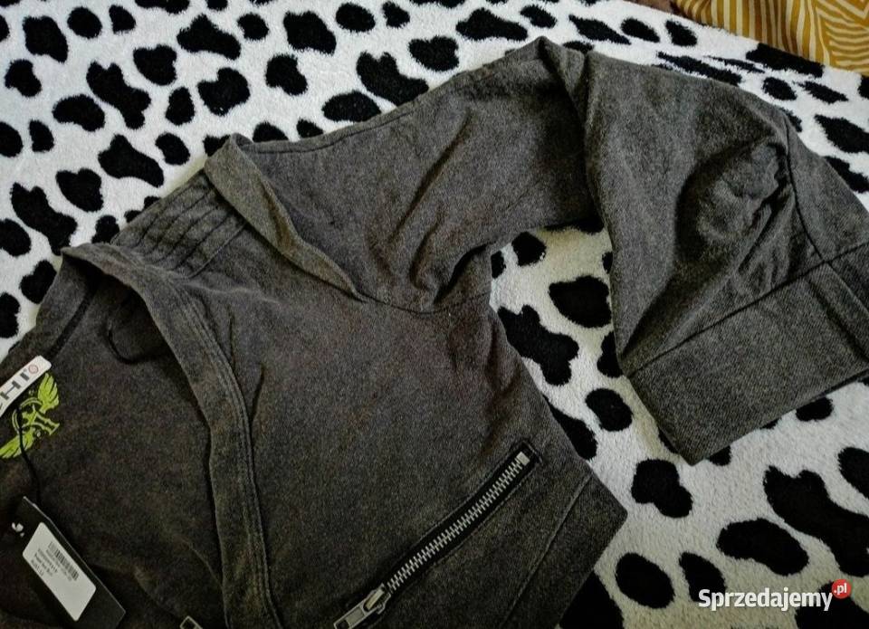 NOWA Z METKĄ Krótsza bluza crop top bluzka Leszno