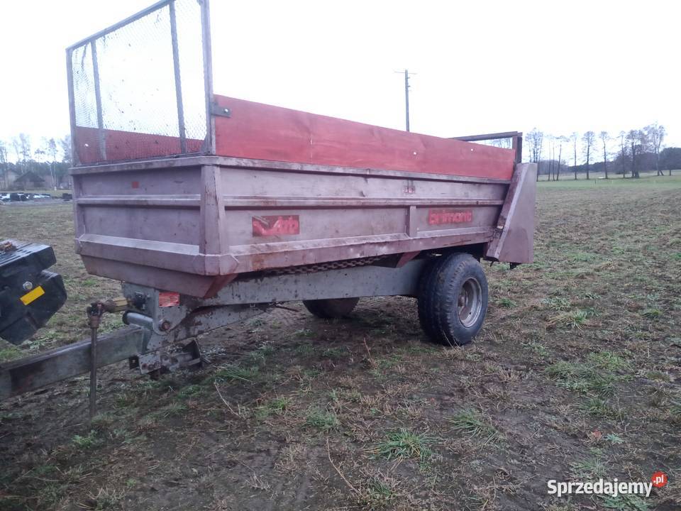 Rozrzutnik obornika 7t Brimont Rozrzutniki obornika Kadzidło