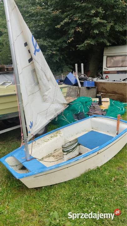 Łódź łódka wiosłowa wędkarska motorówka żaglówka sprzedam