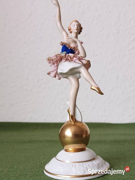 Figurka tancerki porcelana Dresden małopolskie Gorlice