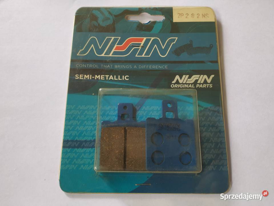 KLOCKI HAMULCOWE NISSIN 282NS CR 250 CR 500 TE Zabrze