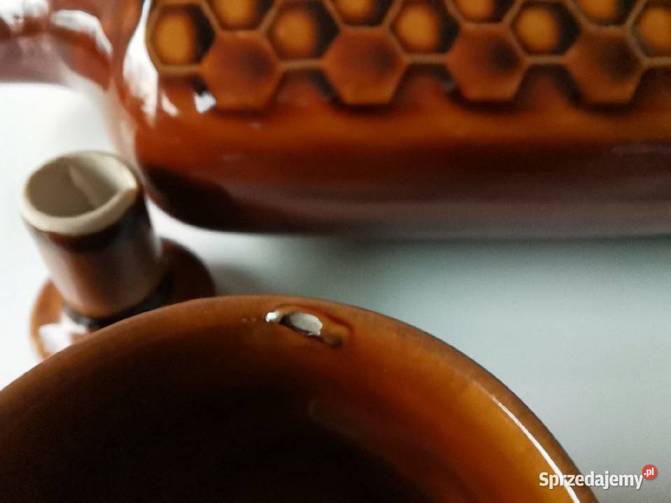 Stara karafka Syrenka kieliszki porcelit Porcelana i szkło Katowice sprzedam