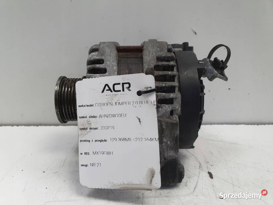 ALTERNATOR Peugeot 2008 15 BlueHDI HDI osobowe lubelskie Rudka