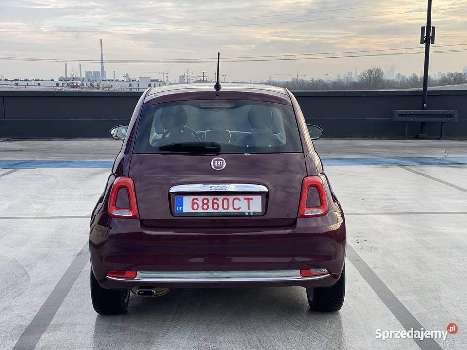 Fiat 500 2017 pierwszego właściciela 500 Warszawa