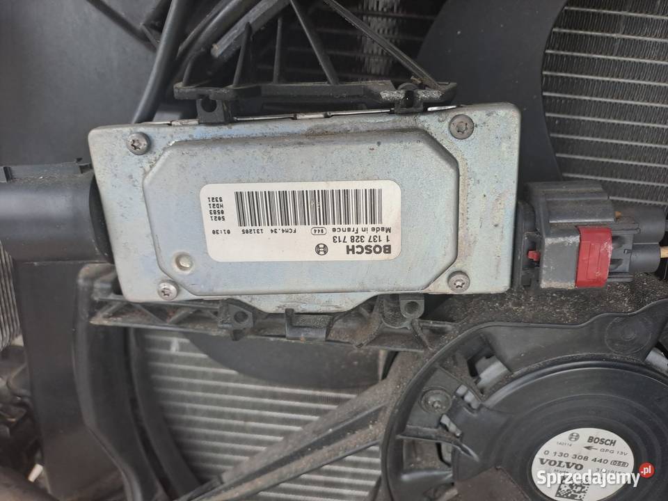 Wentylator chłodnica interculer volovo v40