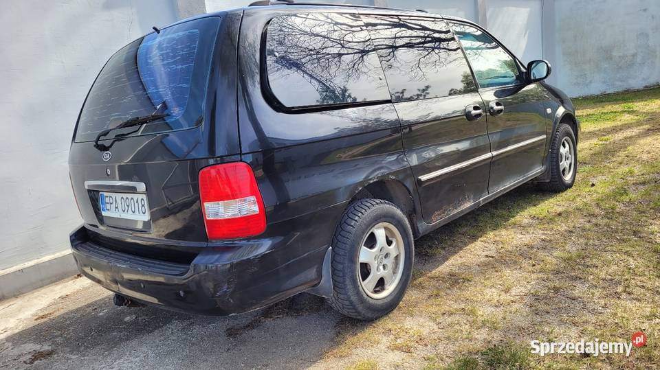 Kia Carnival diesel hak van minivan kampervan Pabianice sprzedam