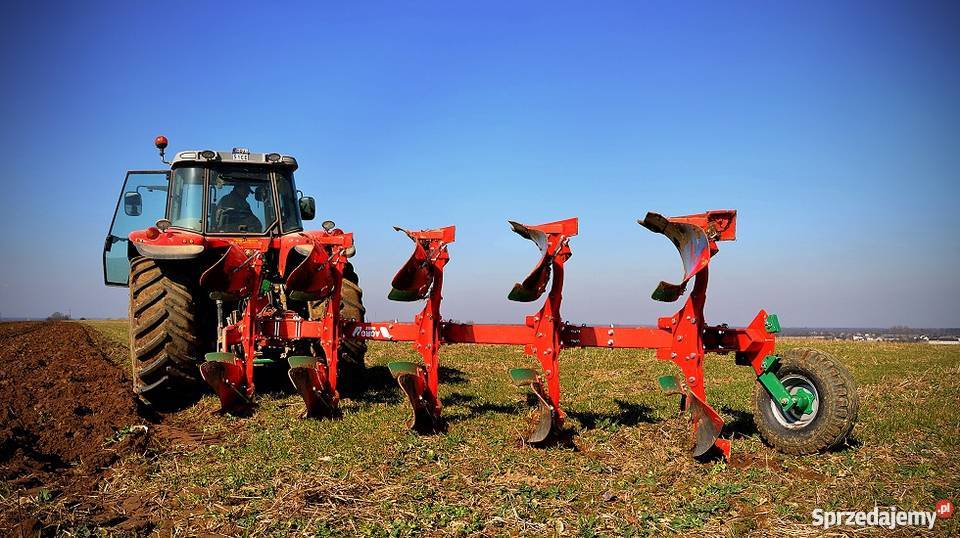 Pług pługi AgroMasz obrotowy obracalne zrywalny kujawsko-pomorskie Rogóźno