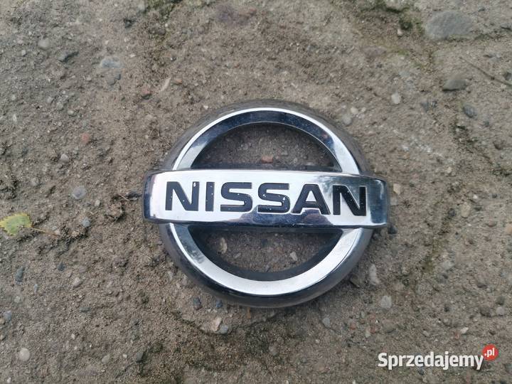 Znaczek logo emblemat grilla atrapy nissan Rok produkcji 2006 Międzychód