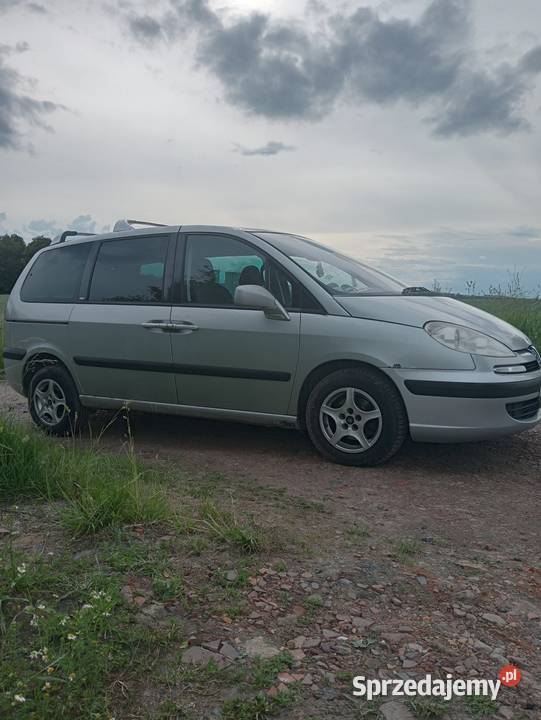 Peugeot 807 srebrny 807 Bogatynia