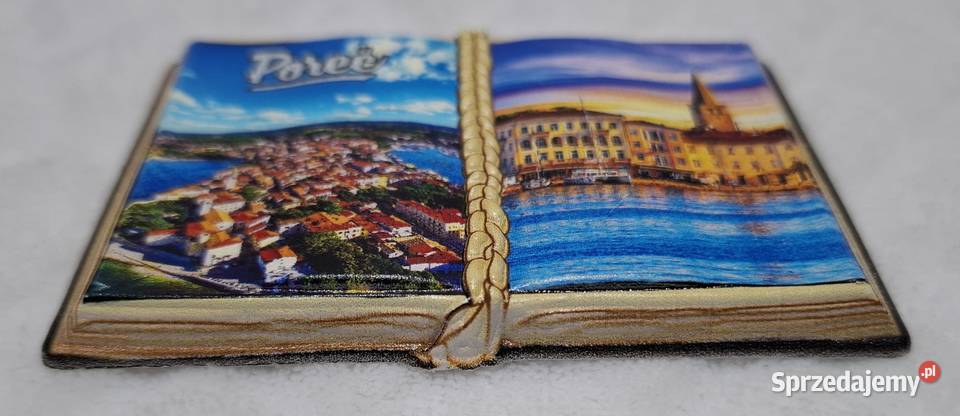 Magnes na lodówkę Poreć Chorwacja 81x55 Kolekcje Czeladź