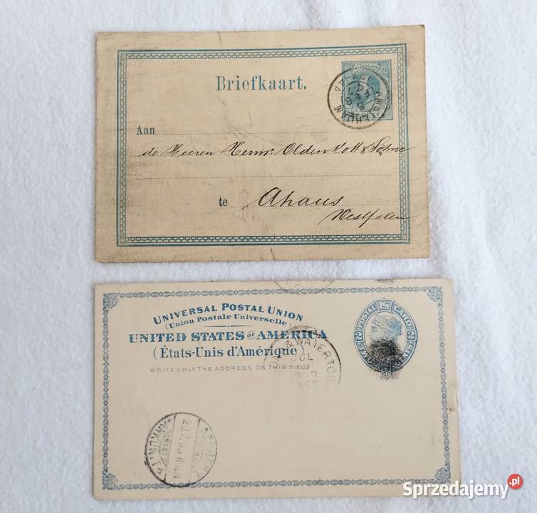 Stare Karty Pocztowe i Koperty XIX XX w Cieszyn