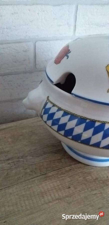 Duża porcelanowa waza Bavaria Przedbórz