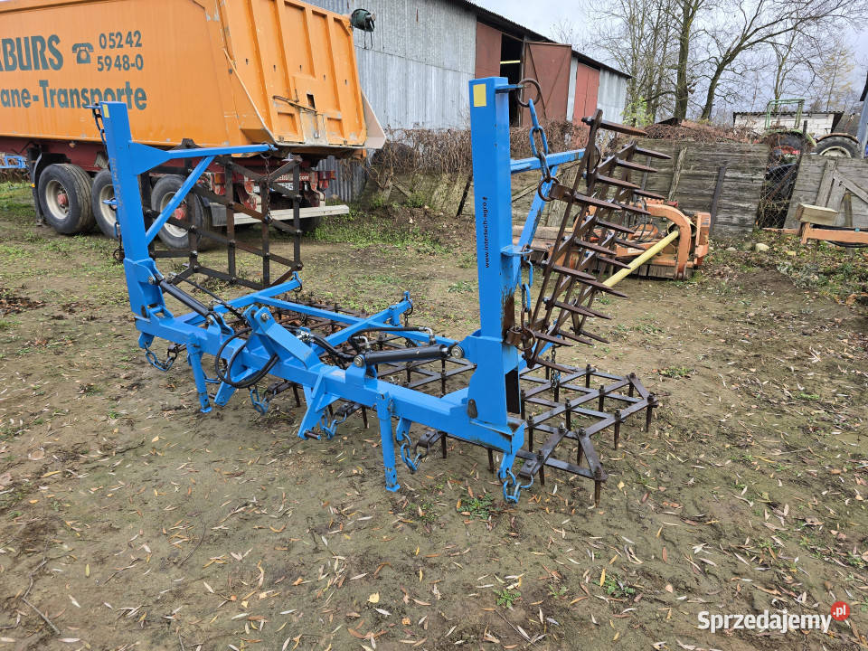 Brona zębowa składana hydraulicznie INTER TECH nieuszkodzony Brony Czerkiesy