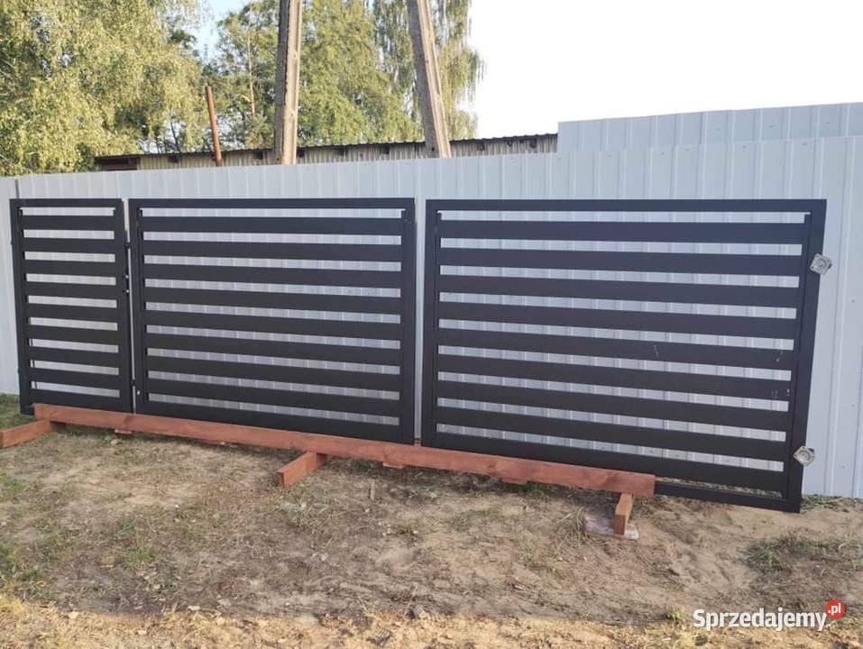 Brama Skrzydłowa Palisadowa 4m Wrocław