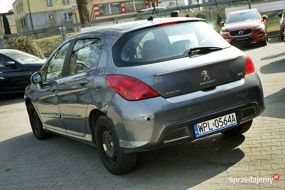 Peugeot 308 16HDI Klima NAVI 93 2011r T7 308 mazowieckie Płock
