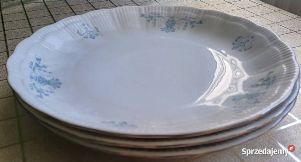 Zestaw porcelany PRL vintage z delikatnymi Porcelana i szkło Porcelana i szkło Kowary