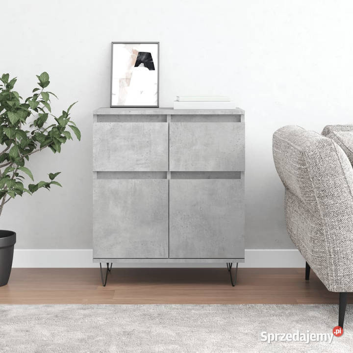 Komoda szarość betonu 60x35x70 materiał Warszawa