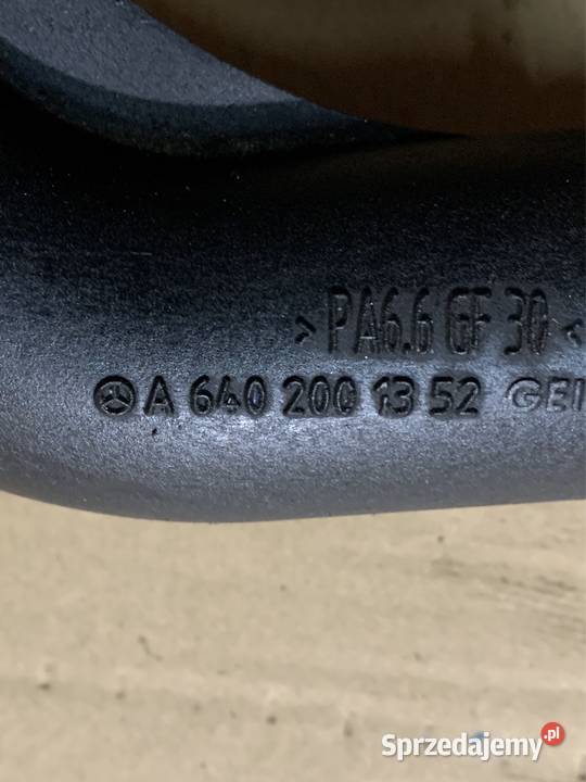 Waż rura wody A6402001352 mercedes a w169 Części samochodowe Szczecin