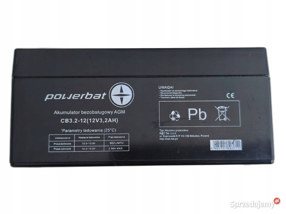 PowerBat CB 32 12 12V 32Ah Jelcz-Laskowice