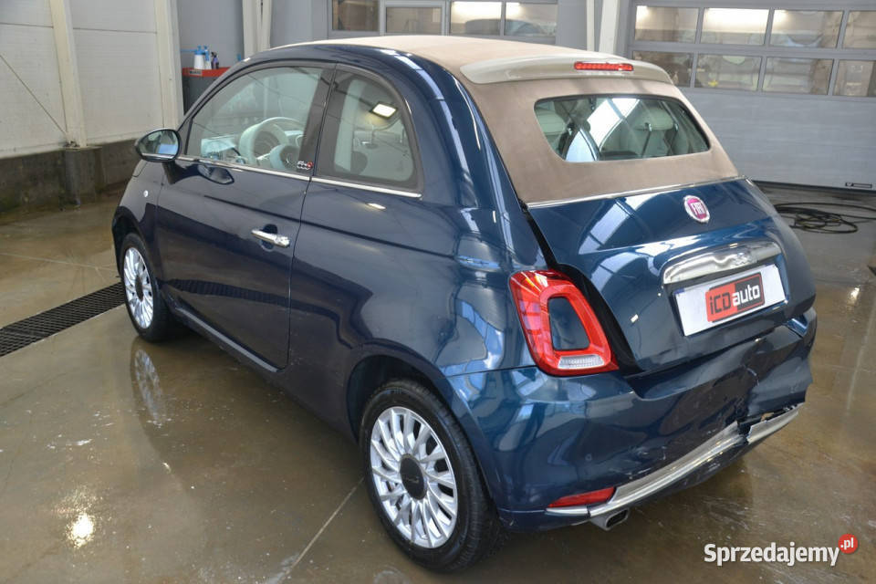 Fiat 500 lifcie 12 benzyna 70 klimatyzacja małopolskie Kęty