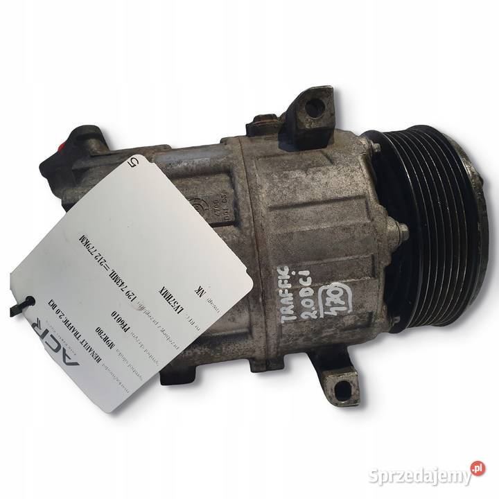 SPRĘŻARKA KLIMATYZACJI Renault Trafic II Vivaro osobowe Chełm