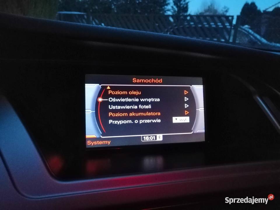 Audi A4 B8 Prywatnie fotele sline alcantara Łódź