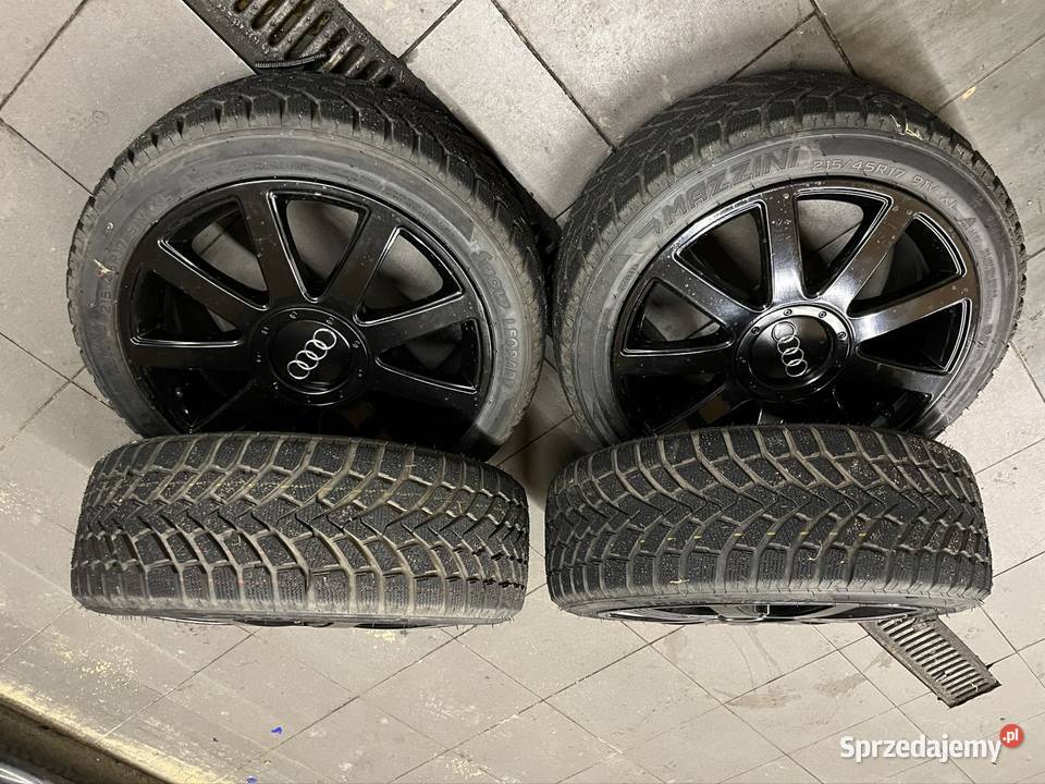 Felgi 5c112 17 nowe opony mazowieckie Łąck