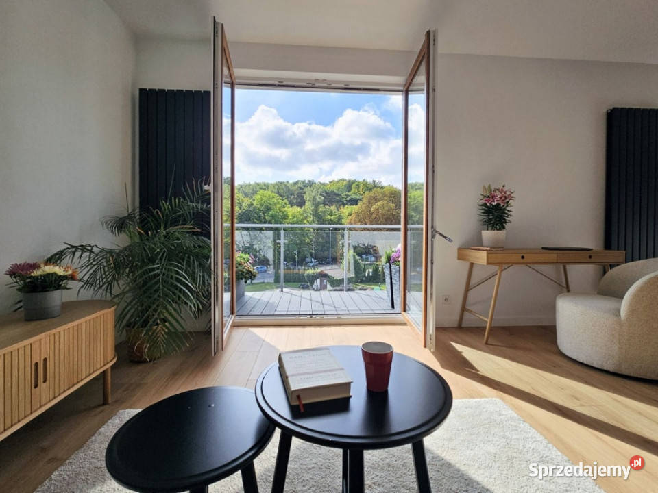 Dwupoziomowy apartament 66 m 2 tarasy Wrzeszcz garaż Gdańsk