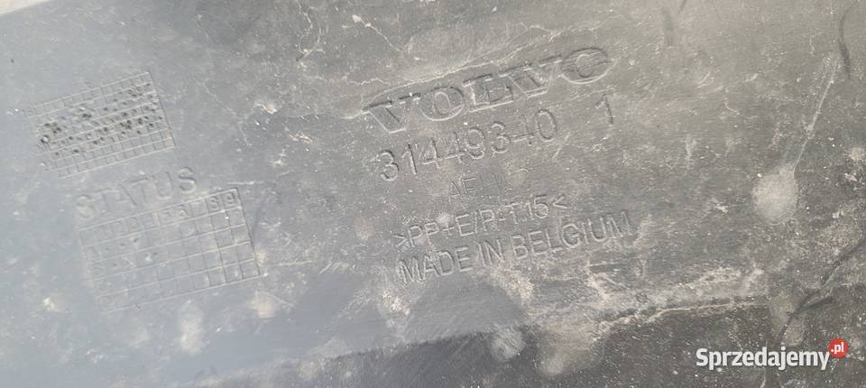 VOLVO XC40 17 SPOILER DOKŁADKA ZDERZAKA PRZÓD Ruda Śląska