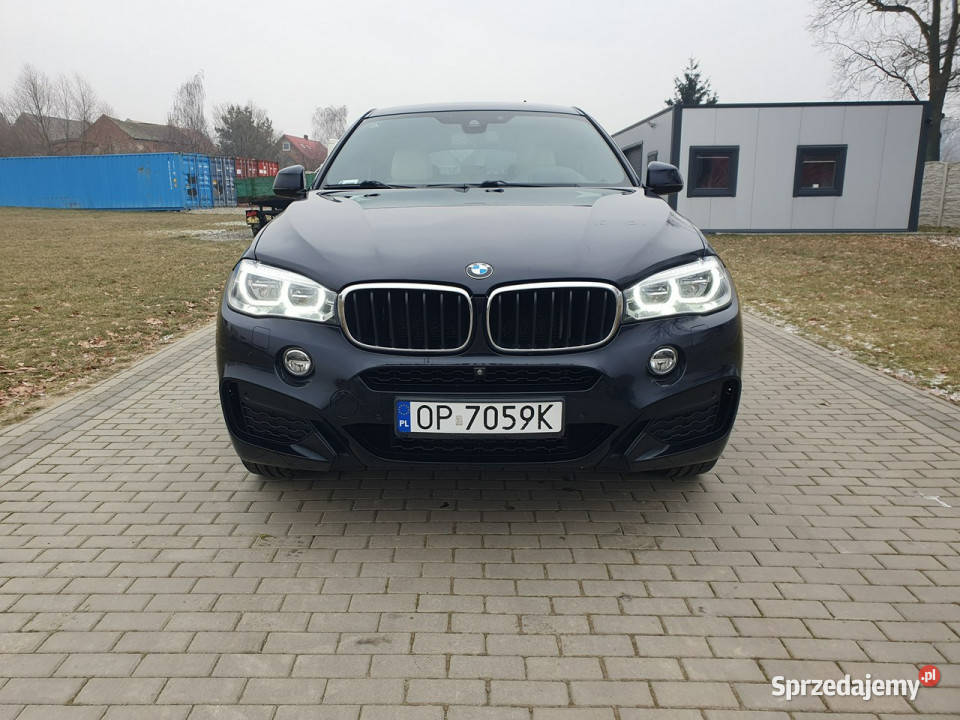 BMW X6 30d 258 2018r M Pakiet Salon Polska FVat