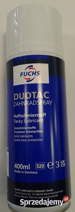 SMAR DO ŁAŃCUCHA DUOTAC 400ML Szczecin sprzedam