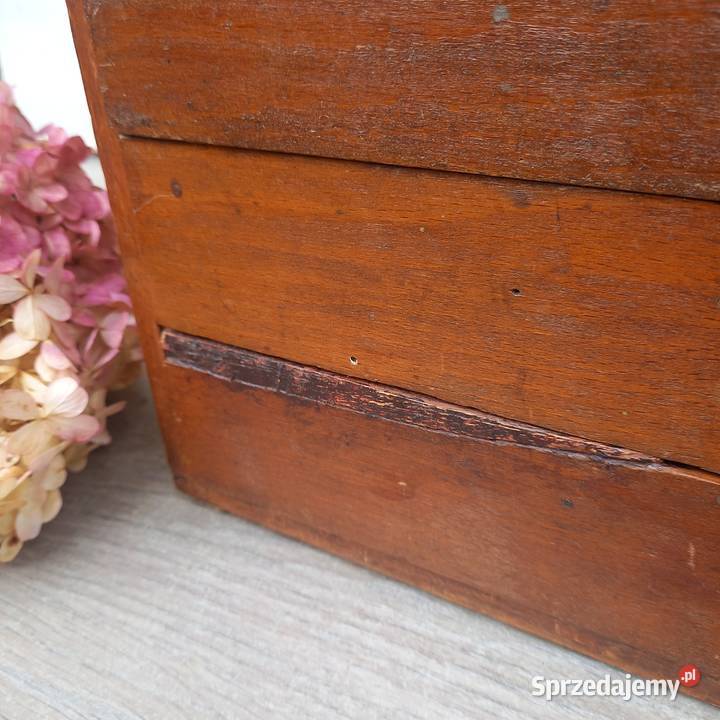 Włoska przedwojenna drewniana szafeczka 4 Warszawa