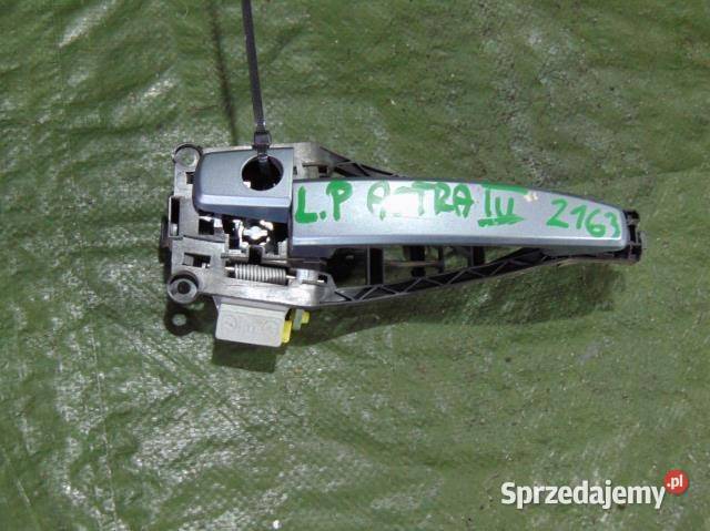 KLAMKA DRZWI LEWY PRZÓD Z163 ASTRA III GTC wielkopolskie