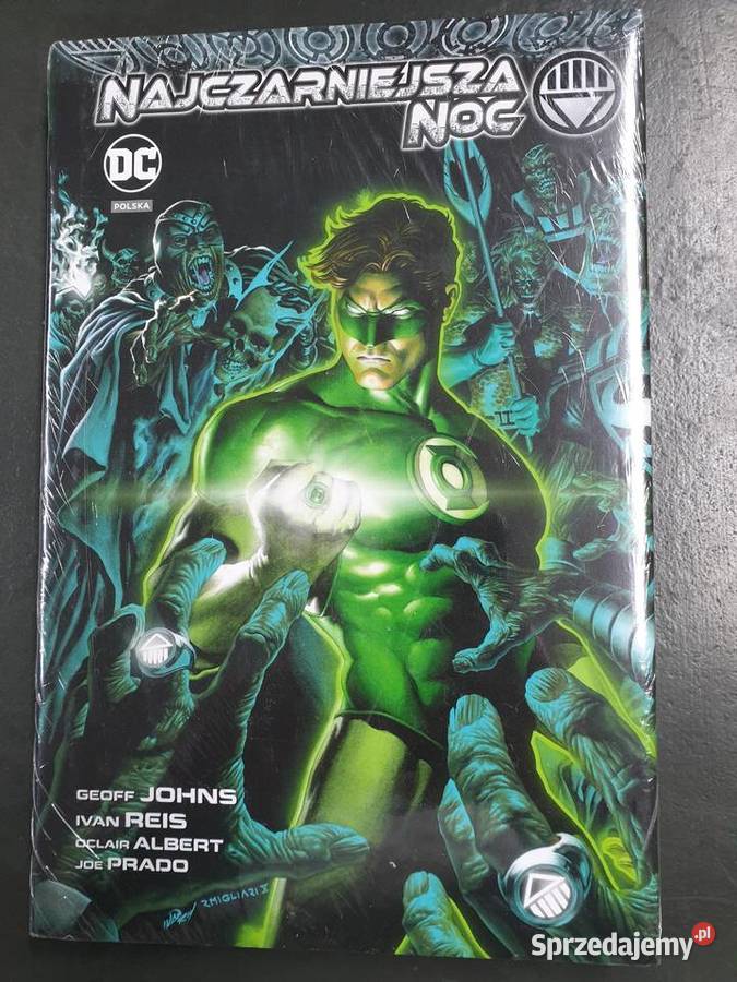 Green Lantern Najczarniejsza Noc DC Polska twarda z obwolutą Gdynia