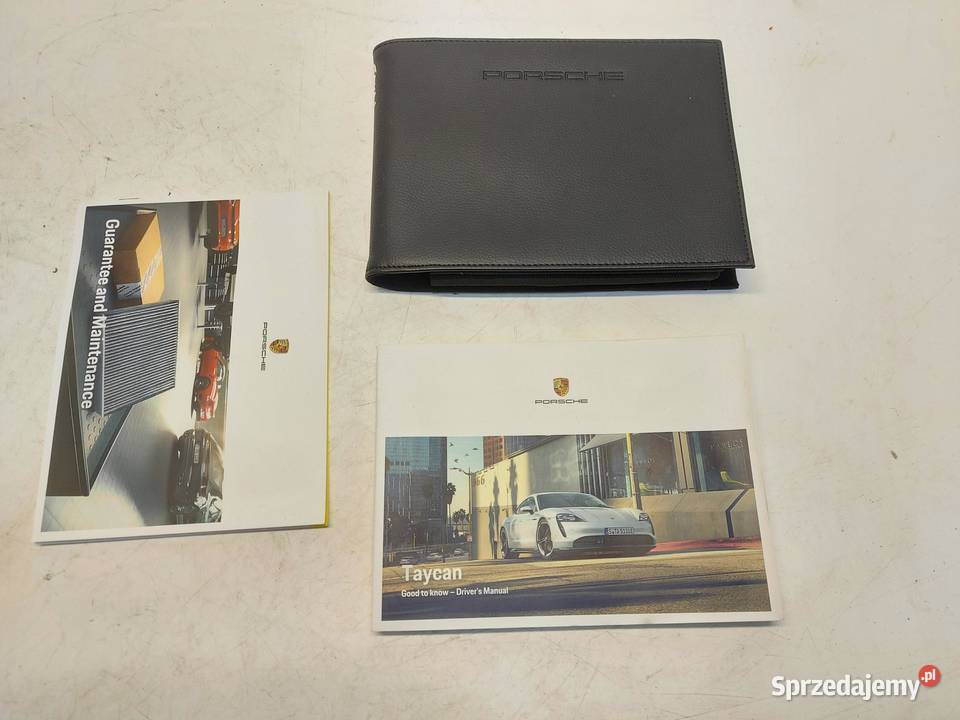 Porsche Taycan GTS 9J1 2023r Ksiązki serwisowe Części samochodowe dolnośląskie