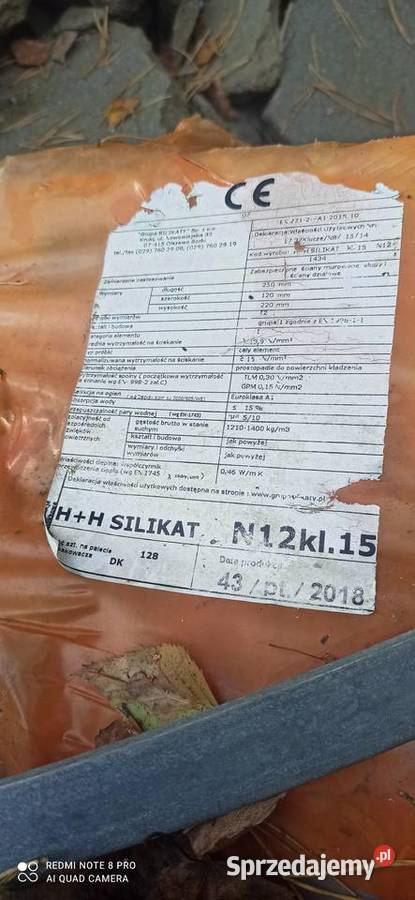 Bloczek silikatowy 18 i 12 666250939 Bloczki śląskie