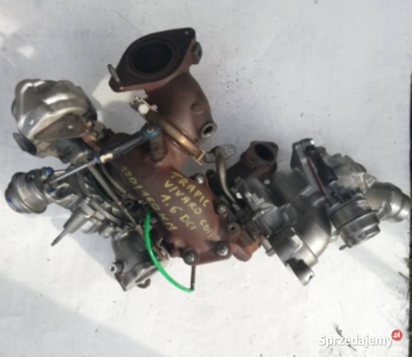 Turbosprężarka Opel Renault 16 DCI BITURBO świętokrzyskie Suchedniów