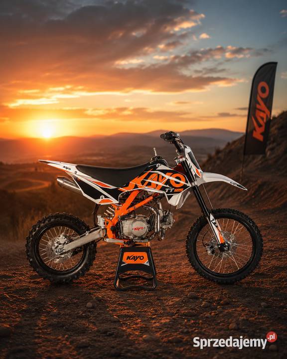 KAYO 125 TT NOWY 2026 1417 Pit bike MRF pitgang nieuszkodzony Krosno