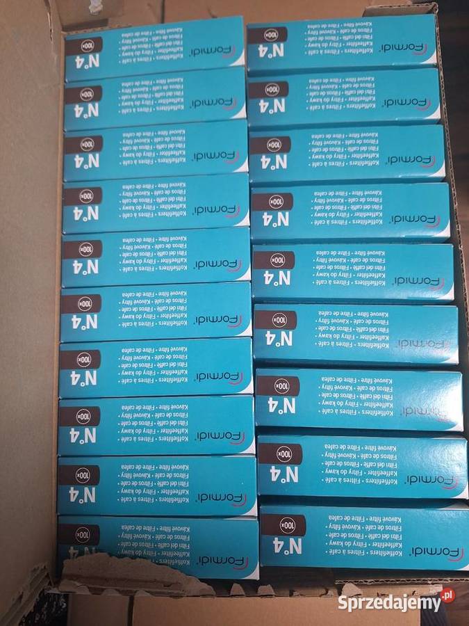 Filtry do kawy biodegradowalne 20 opakowań 100 w Pozostałe wielkopolskie Kalisz sprzedam