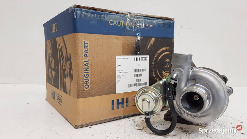 Nowa turbosprężarka IHI CK49 F31CADS0209B RHF3 Motoryzacja mazowieckie Siedlce sprzedam