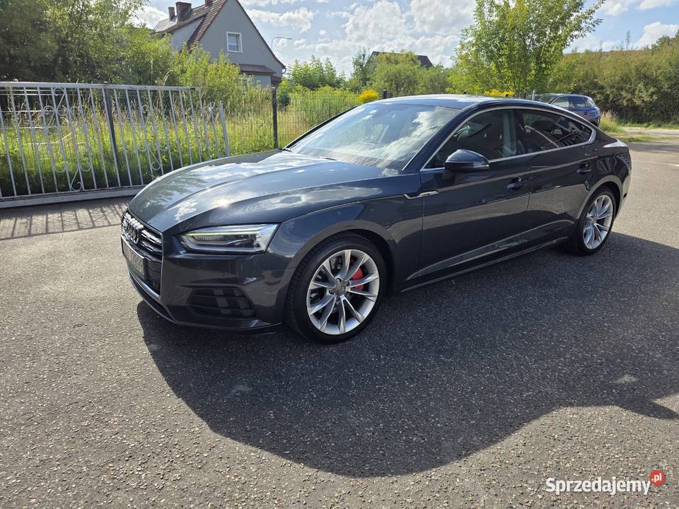 Audi A5 20TFSI 252 POLSKA 2017r Quattro 2 kplkół zachodniopomorskie Koszalin