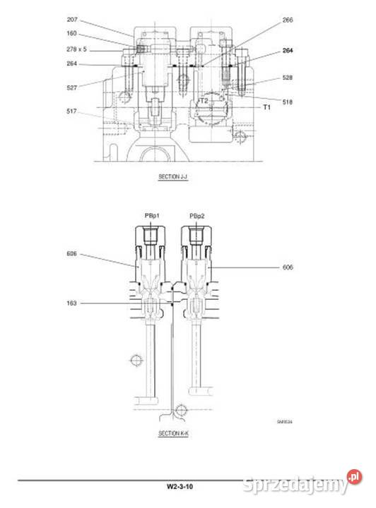 Holland KOBELCO E215B E245B instrukcja naprawy motoryzacja, transport Kielce