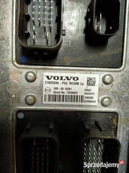 VOLVO FH4 JEDNOSTKA STERUJĄCA RCIOM 21855936 Kargowa