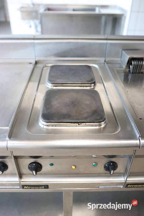 Kuchnia elektryczna 2płytowa nastawna Kromet Gastronomia śląskie Pszczyna