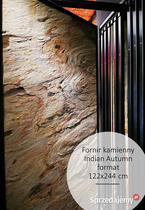 Fornir kamienny jasny okładzina Indian Autumn na Bielany Wrocławskie