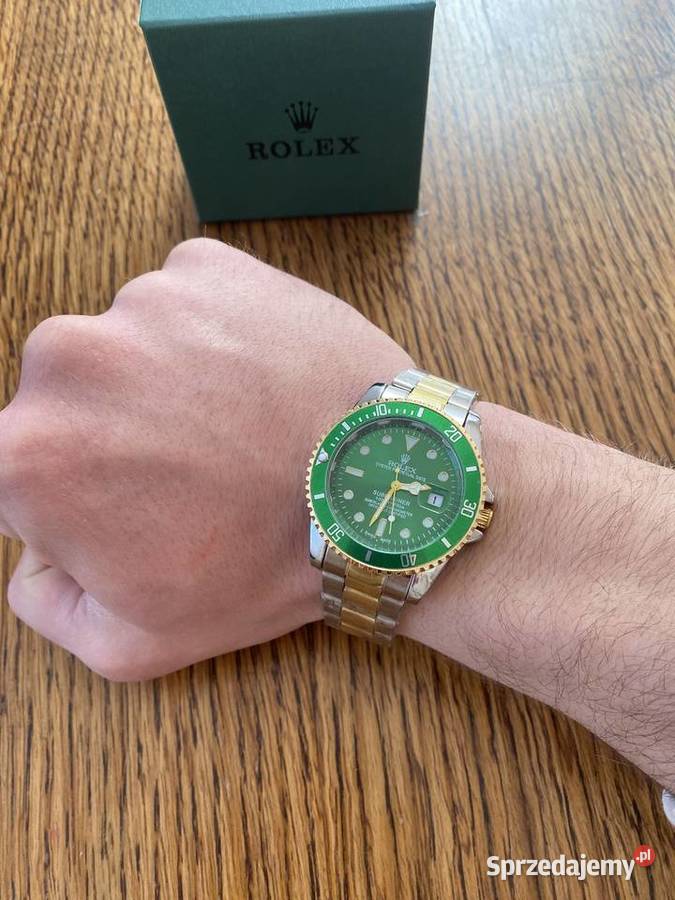 Rolex Submariner Gold Green zegarek nowy Rzeszów