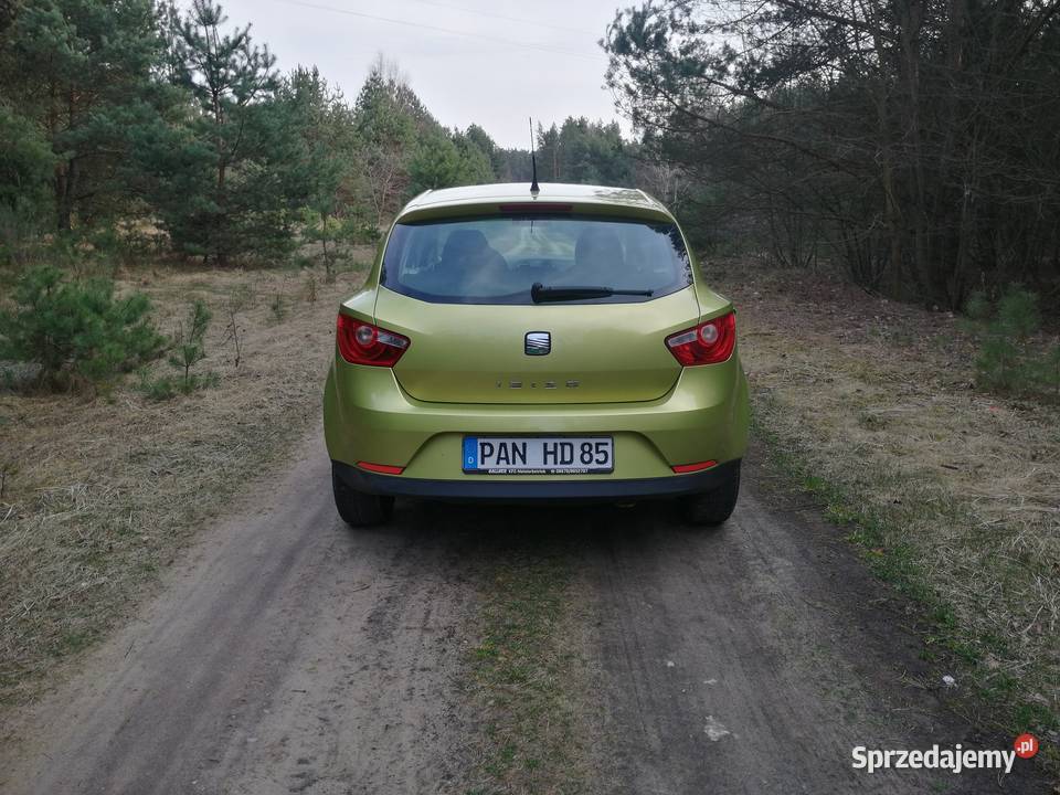 Seat Ibiza IV 6J 12 Htp Benzyna 70 Klimatyzacja kurtyny powietrzne Kłobuck sprzedam