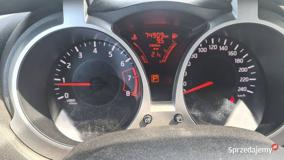 Nissan Juke 16 Benzyna CVT Tekna 120 2015r automatyczna Międzyrzecz