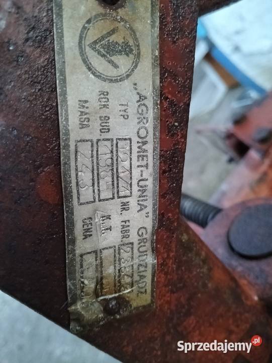 Sprzedam pług 2 skibowy Grudziądz świętokrzyskie Huta Koszary