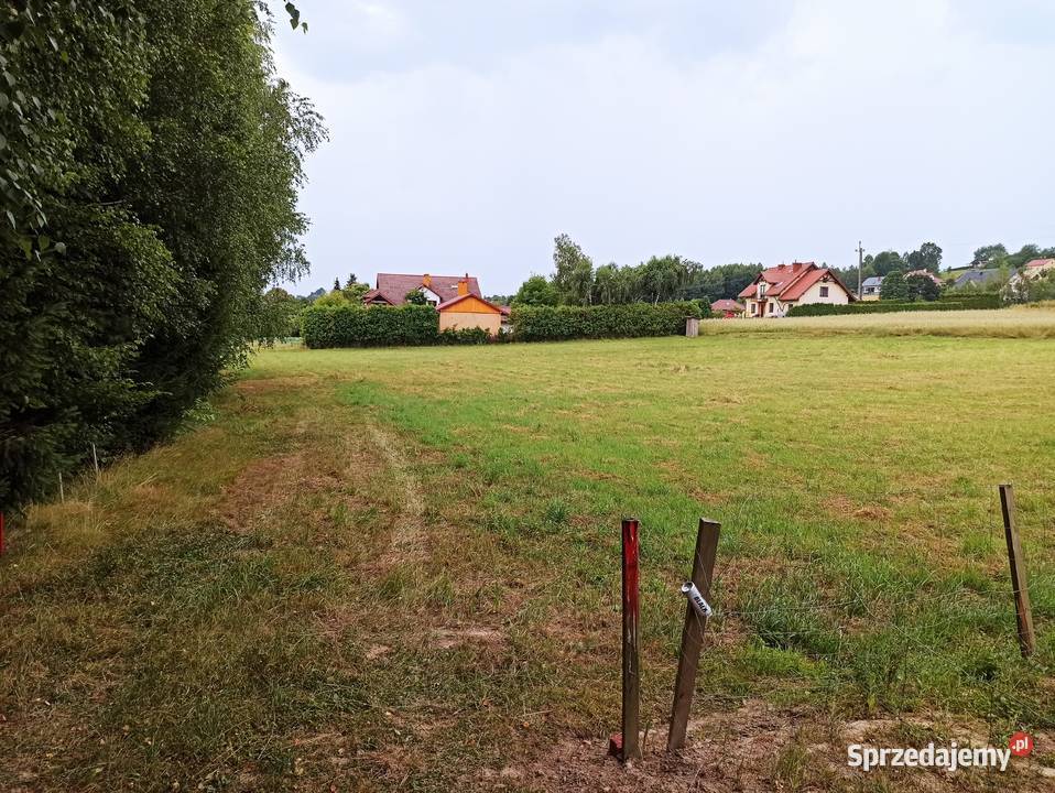 Działka budowlana Pułanki gmina Frysztak 1000 m2 1000m2